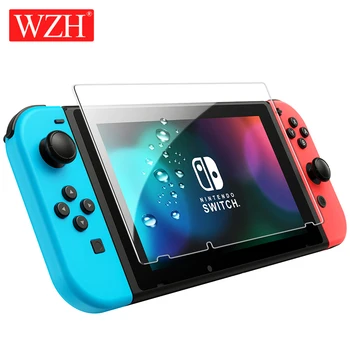 WZH на цял екран Протектор За Nintendo Switch Прозрачно Защитно Закалено Стъкло За Nintendo Switch Lite Защита Стъклен Филм